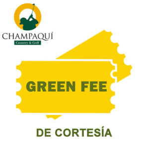 Green Fee de Cortesía Champaquí Country Golf