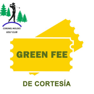 Green Fee de Cortesía Coronel Moldes Golf Club
